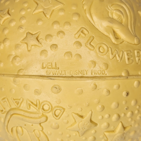 Vintage Walt Disney Productions Multi Character Ball Squeak Toy - Picture 7 of 7